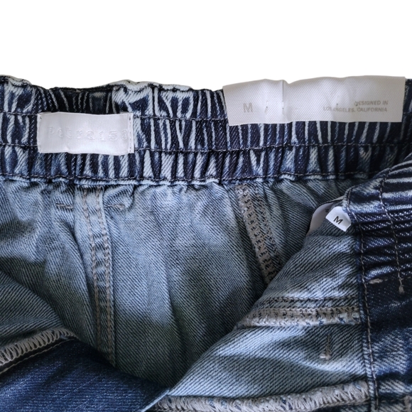 Petra 153 | Acid Wash Cargo Boyfriend Jeans | Size Medium - Picture 9 of 15